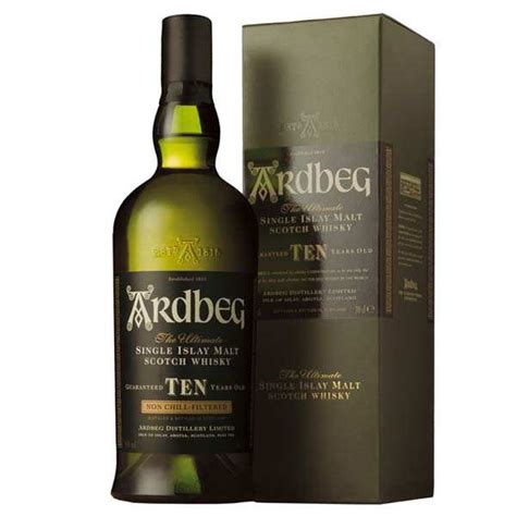 Ardbeg Ten Whisky 10 Years Single Malt 46 Distillerie Ardbeg