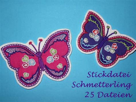 Stickdatei Schmetterling