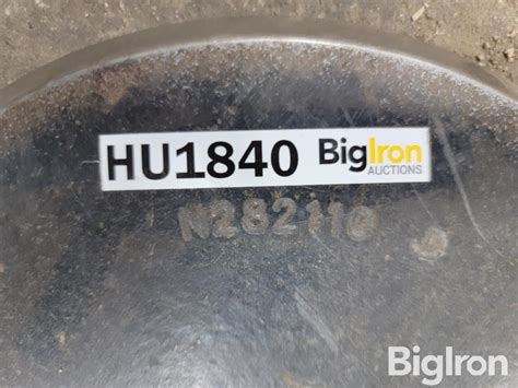 john deere  air seeder seed opening discseed bootscast iron