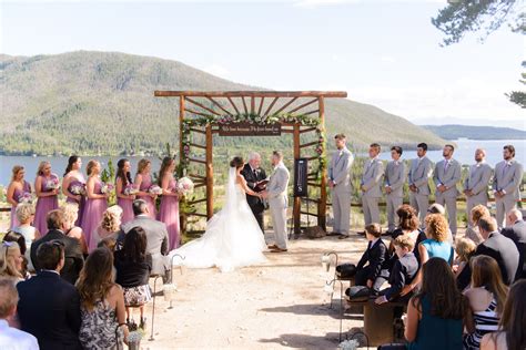 Grand Lake Lodge Outdoor Wedding Ceremony