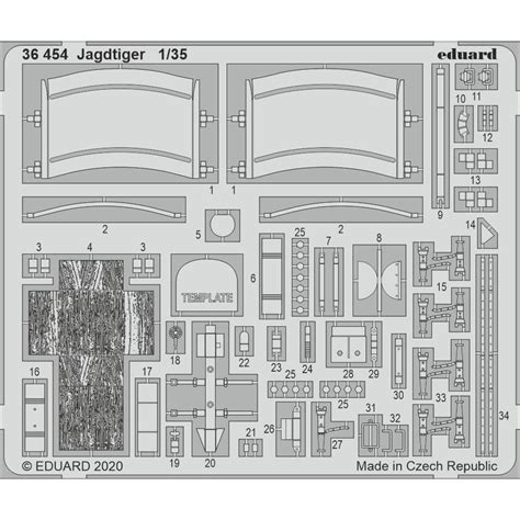 Eduard Sd Kfz Jagdtiger Dla Takom Eduard Sd Kfz