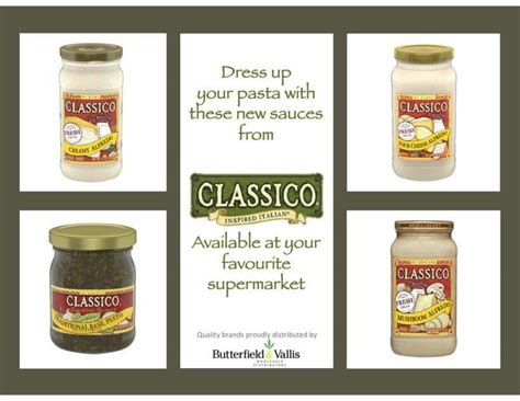 Classico Pasta Sauce 2020 copy - Butterfield & Vallis