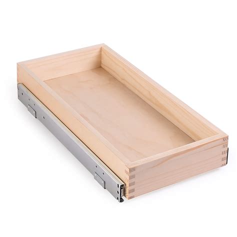 Mulush Pull Out Cabinet Organizer Soft Close Wood Drawer Storage Slide