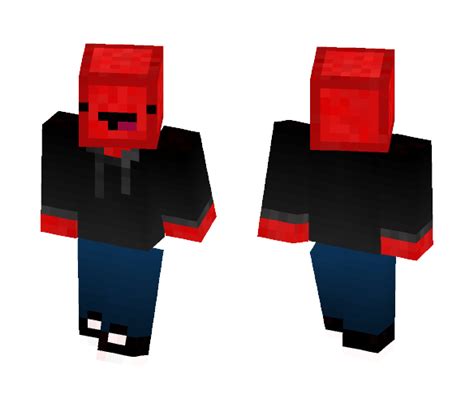 Download Red Derpy Slime Hoodie Minecraft Skin For Free Superminecraftskins