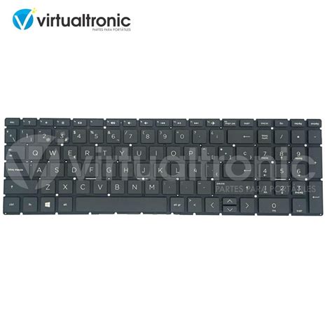 Teclado Hp 15 Da 15 Cw 15 Db Negro Virtual Tronic