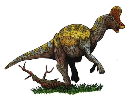 Jurassic park corythosaurus new art by hellraptorstudios on deviantart ...