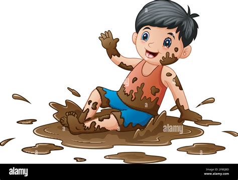 Man In Mud Im Genes Vectoriales De Stock Alamy