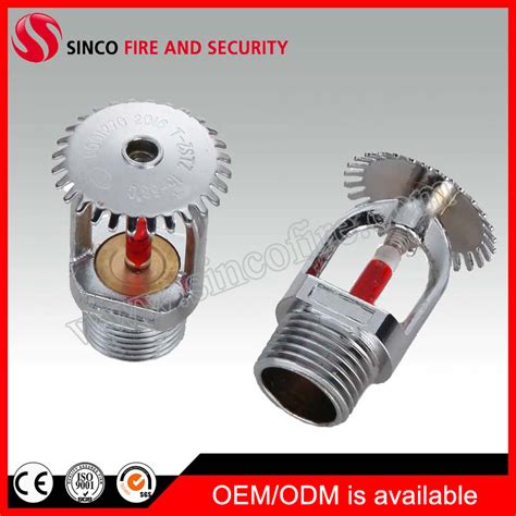 68 Degree Upright Type Fire Sprinkler For Automatic Fire Protection System Automatic Fire