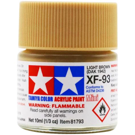 Tamiya Color Xf Acrylic Paint Ml Light Brown Dak Xf