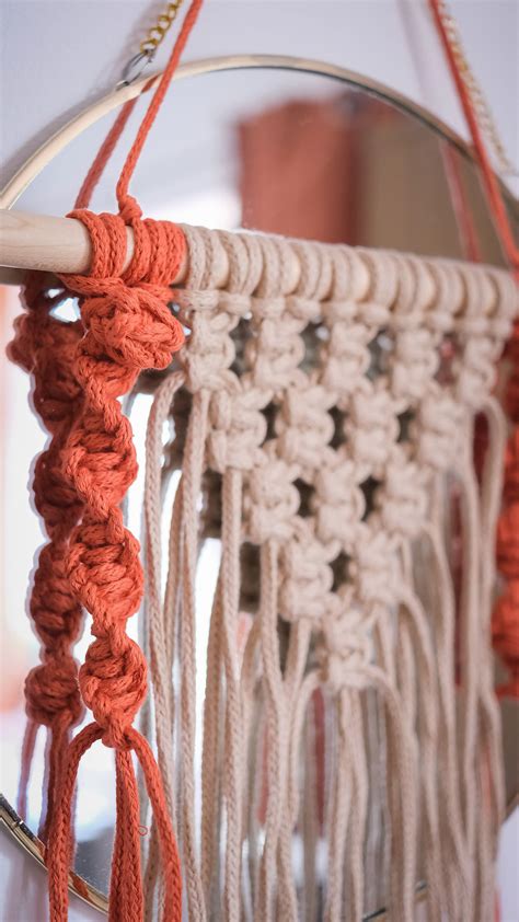 How To Start In Macrame Small Wall Hanging Pattern