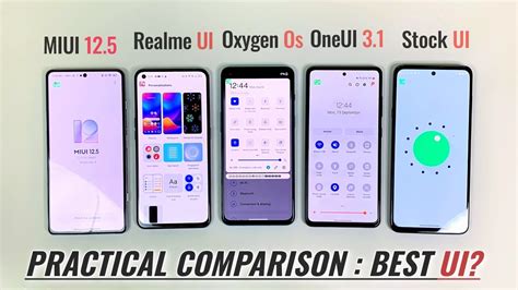 Latest Miui Vs Oneui Vs Oxygen Os Vs Realme Ui Vs