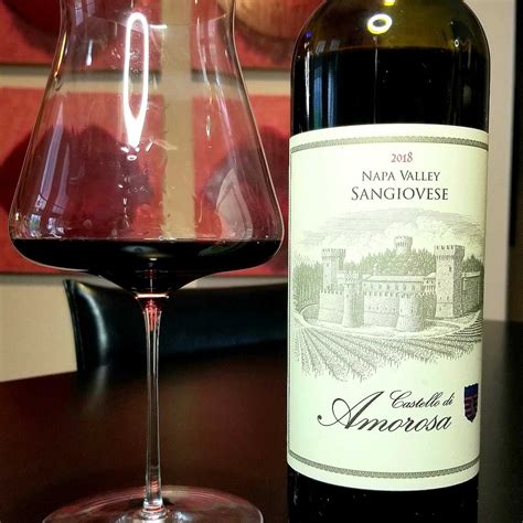 Castello Di Amorosa Napa Valley Sangiovese 2018 California R Wine