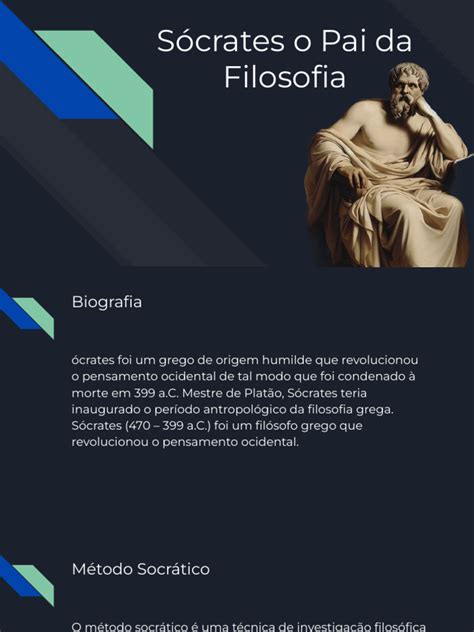 Sócrates o Pai da Filosofia | PDF | Sócrates | Platão