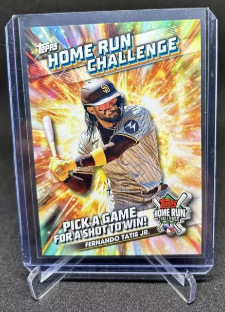 2024 TOPPS SERIES 1 Fernando Tatis Jr HRC 21 Uncratched Home Run