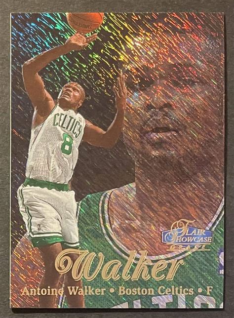 Antoine Walker Flair Showcase Row Sp Fleer Skybox Celtics