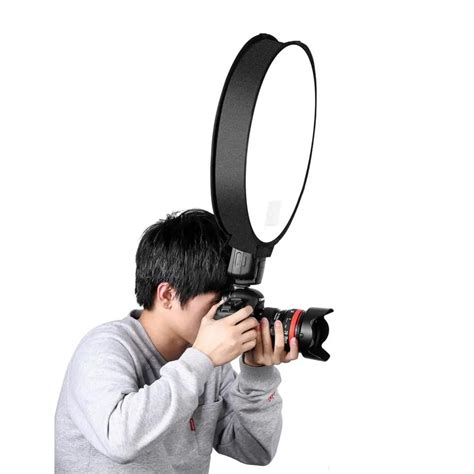 Cm Universal Round Style Foldable Flash Light Diffuser Round