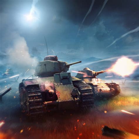 512x512 Resolution Tank War Thunder Game 512x512 Resolution Wallpaper