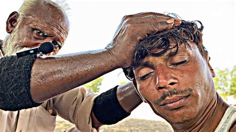 Asmr Old Man But Young Skills World Greatest Head And Back Massage By Baba Kallu Massage