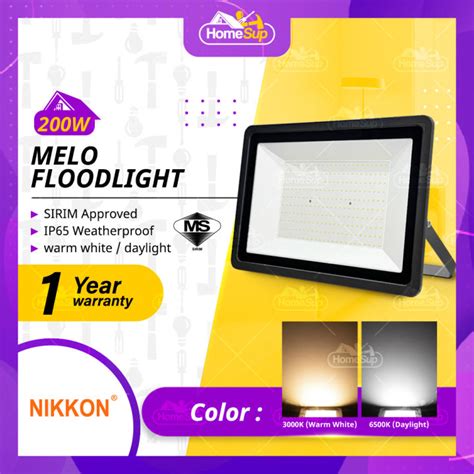 Nikkon W Melo Series Smd Led Flood Light Outdoor Ip Weatherproof