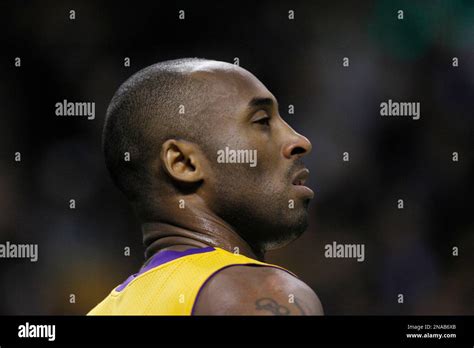 Los Angeles Lakers Shooting Guard Kobe Bryant 24 During The Second Half Of An Nba Basketball