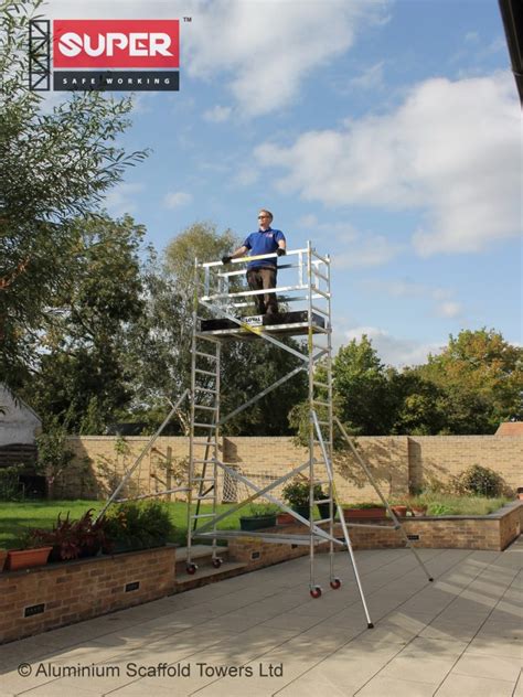 Mdiy Advanced Plus Scaffold Tower With Telescopic Outriggers And