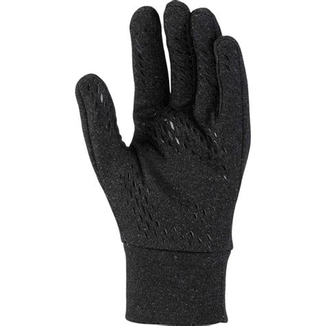 Nike Shield Hyperwarm Fieldplayer Gloves - Dark Charcoal/Black - SoccerPro