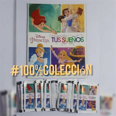 Pack Álbum Princesa Conquista Tus Sueños 60 Sobres Cuotas sin