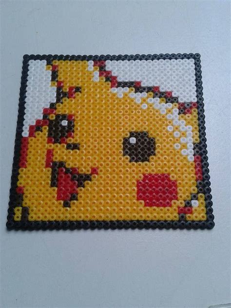 Pokemon Perler Beads Pikachu