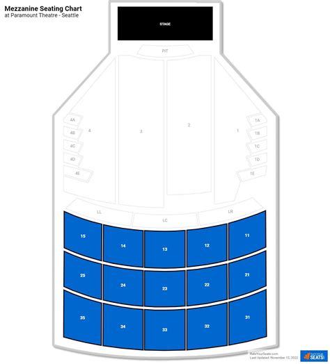 Paramount Theatre Seating Chart Denver | Cabinets Matttroy