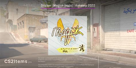 Sticker Magisk Holo Antwerp 2022 CS2 Items