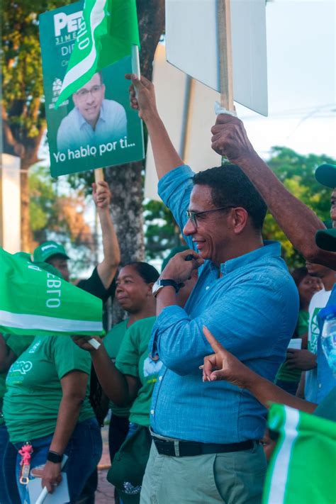 Fuerza del Pueblo declara a Pedro Jiménez candidato oficial a diputado