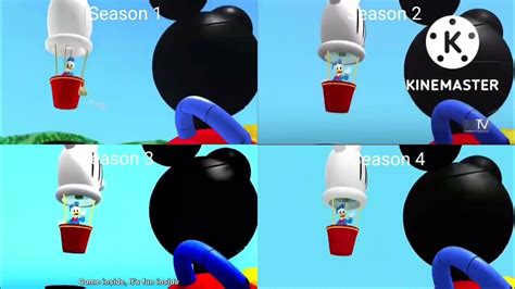 Mickey Mouse Clubhouse Theme Song Seasons 1 4 Ft Season 2 Comparison