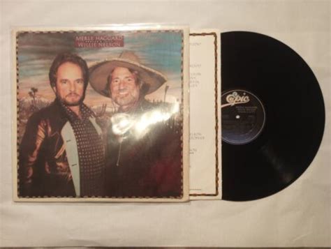 Vintage Vinyl 1982 Willie Nelson Merle Haggard Pancho Lefty Lp Record