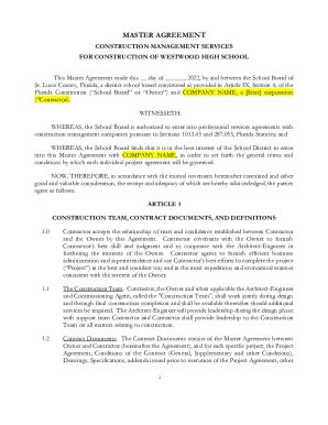 Fillable Online Scope Amendment No To Master Agreement For Fax