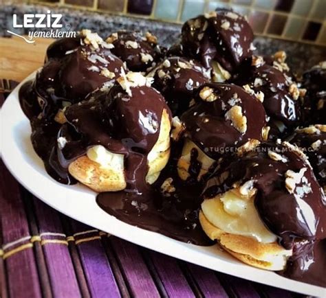 Pastane Usul Profiterol Leziz Yemeklerim