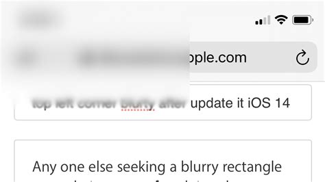 Iphone Blurry In The Top Left Corner You Re Not Alone Imore