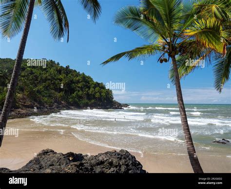 Havaisinho Beach near Itacaré Bahia Brazil South America Stock Photo