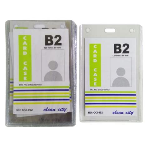 Jual Toploader Id Card Mika Name Tag Card Holder Card Case