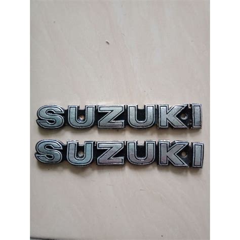 Jual Emblem Simbol Tangki Suzuki Gt Gp Series Trs Emblem Tangki Ori