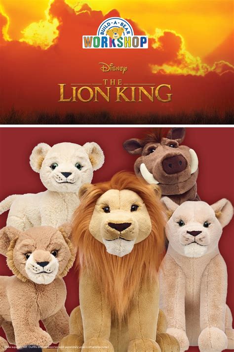 Disneys The Lion King Collection — Available Now At Build A Bear