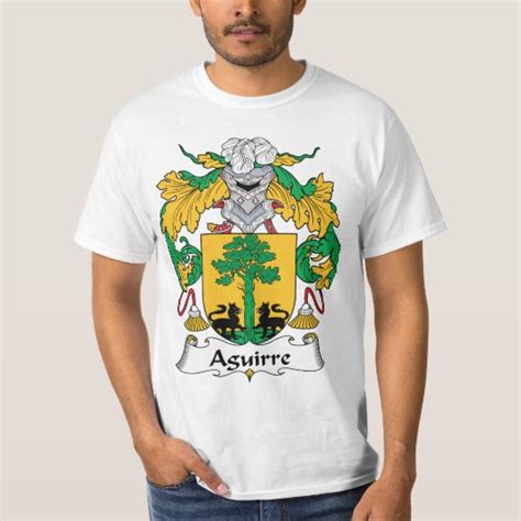 Aguirre Family Crest T-Shirt | Zazzle.com