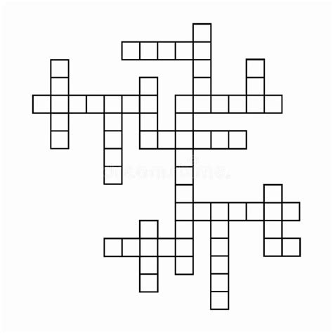 Crossword Puzzle Maker Template