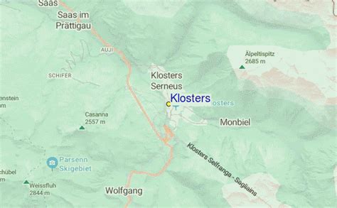 Klosters Ski Resort Guide, Location Map & Klosters ski holiday accommodation