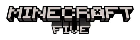 New Minecraft Title Generator Font: Minecraft Five