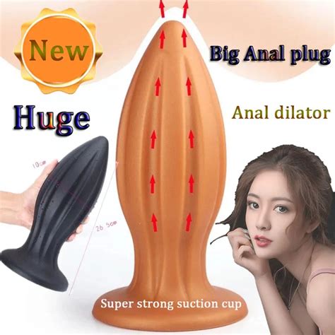 Sex Shop Thick Huge Anal Plug Silicone Big Butt Plugs Vagina Anus