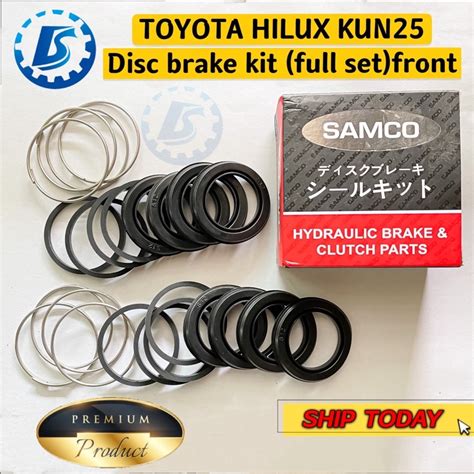 JAPAN HILUX VIGO KUN25 KUN 26 LN106 LN166 Fr Disc Brake Seal Kit Set