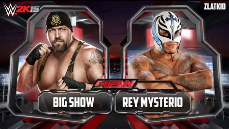 Big Show Vs Rey Mysterio Gimmick Swap Wwe 2k15 Ps4 Gameplay Youtube