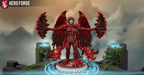 Carnage Marvel Made With Hero Forge