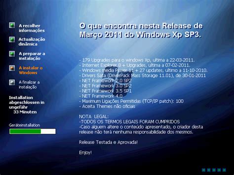 Baixar Windows XP Profissional SP3 PT Março 2011 Sempre Download Full