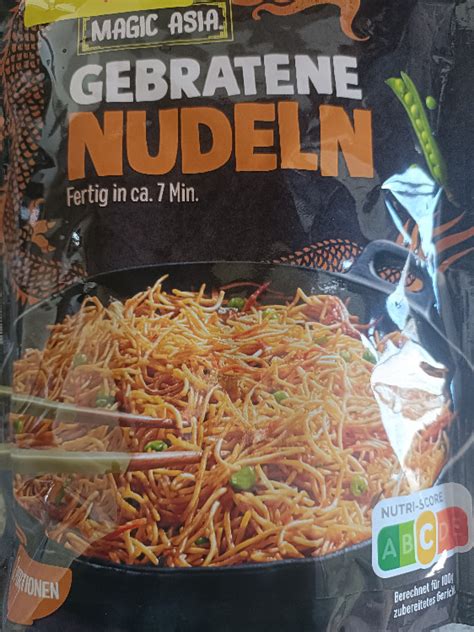 Maggi Magic Asia Gebratene Nudeln Mit L Zubereitet Kalorien Neue